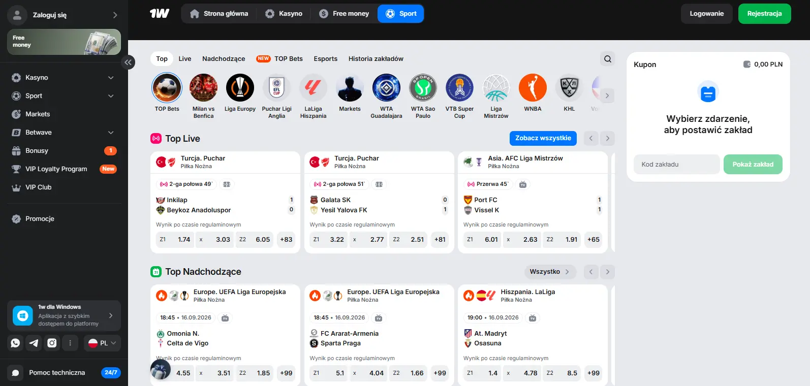 1win Casino Polska zakłady sport e-sport portfela live transmisje 1win Casino Polska zakłady sport e-sport portfela